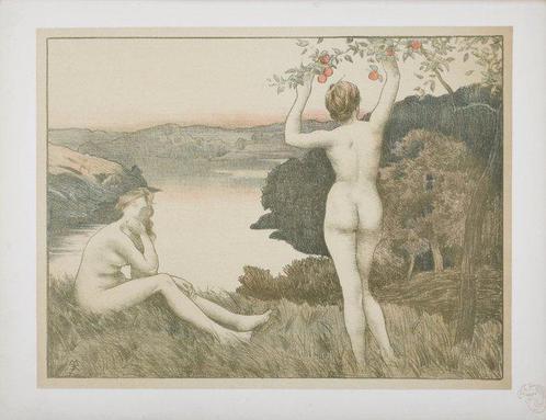 René Menard (1862-1930) - Automne, Antiek en Kunst, Kunst | Designobjecten