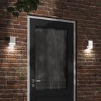 vidaXL Buitenwandlamp roestvrij staal zilverkleurig, Tuin en Terras, Buitenverlichting, Verzenden, Nieuw