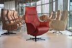 Relaxfauteuil leer Twice TW-005 De Toekomst 3 motoren+accu, Ophalen of Verzenden, Nieuw, Leer