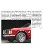 1965 ALFA ROMEO GIULIA SPRINT GT / GTC BROCHURE, Nieuw, Alfa Romeo, Author
