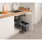 Practo Home duo inbouw afvalscheidingssysteem 2x14 ltr -, Verzenden, Nieuw