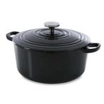 BK Bourgogne Stoofpot – Jet Black - 24 cm, Huis en Inrichting, Keuken | Potten en Pannen, Verzenden, Nieuw