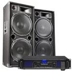 MAX215 DJ luidspreker en Bluetooth versterker combinatie 400, Nieuw, Verzenden