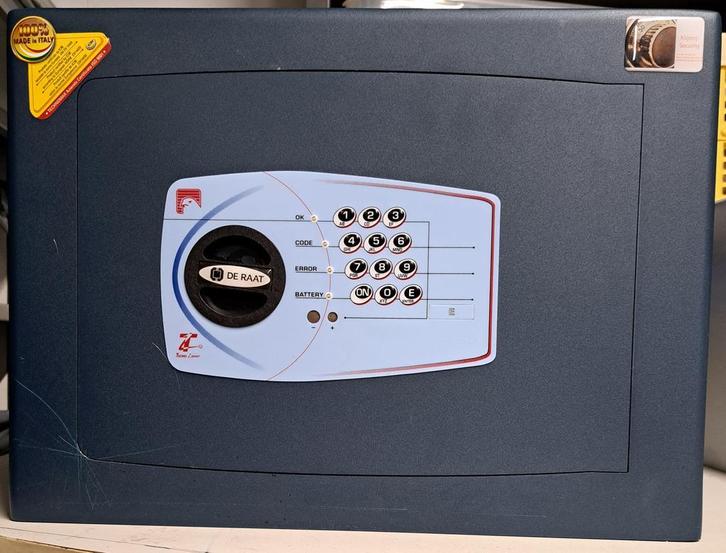 De Raat Technomax Gold GMT/5P privékluis (gebruikt), Huis en Inrichting, Brandblussers en Brandkasten, Zo goed als nieuw, Ophalen