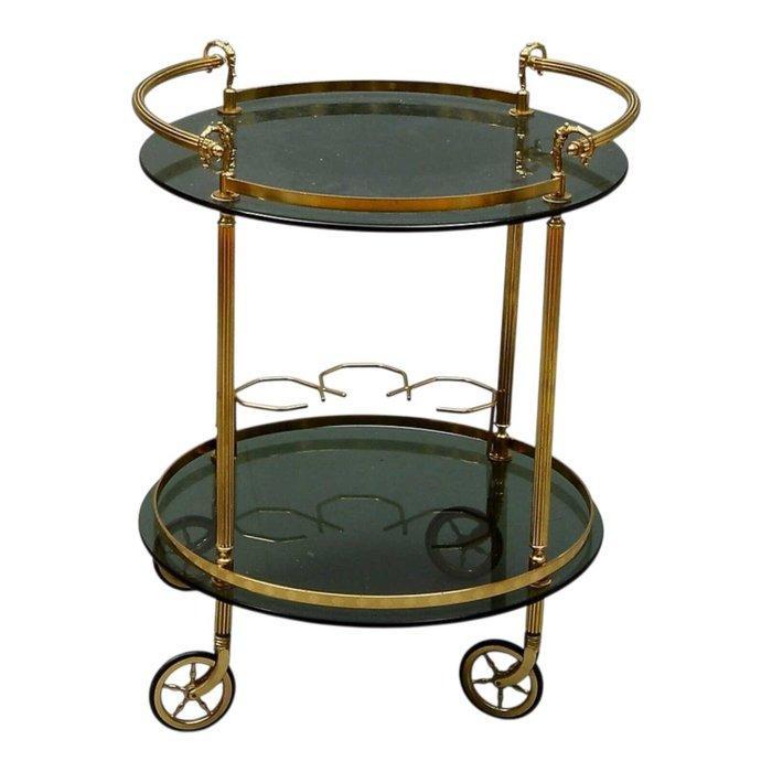 Serveerwagen - Neoklassieke, barok geïnspireerde vergulde, Antiek en Kunst, Kunst | Designobjecten