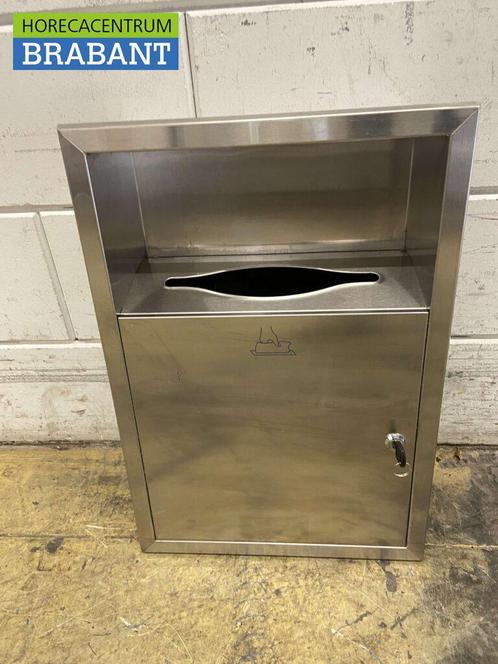 RVS Inbouw papierdispenser dispenser 37,5 x 53,5 cm Horeca, Zakelijke goederen, Horeca | Meubilair en Inrichting, Nieuw zonder verpakking