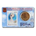 Vaticaan 50 Cent Coincard + Postzegel 2011, Verzenden