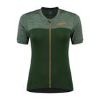 Melange Fietsshirt Dames Groen/Coral, Verzenden, Nieuw, Dames