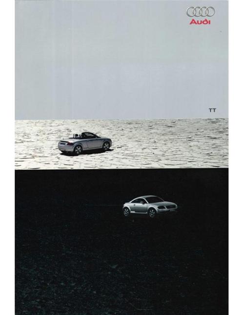 2002 AUDI TT BROCHURE NEDERLANDS, Boeken, Auto's | Folders en Tijdschriften, Audi