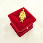 Antiek gouden hanger van een mutsenbel, Ophalen of Verzenden, Gebruikt, Goud, Overige merken