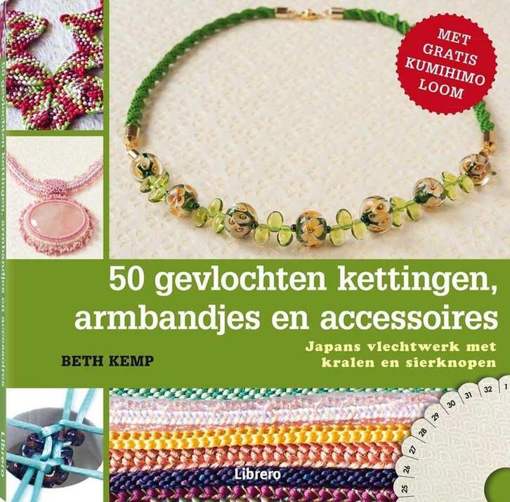 50 gevlochten armbandjes 9789089984463 Beth Kemp, Boeken, Hobby en Vrije tijd, Zo goed als nieuw, Verzenden