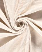 Jumbo Corduroy Stretch Gebroken Wit, Nieuw, Wit