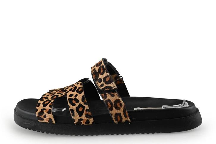 Steve Madden Slippers in maat 41 Panter, Kleding | Dames, Schoenen, Overige kleuren, Zo goed als nieuw, Slippers, Verzenden