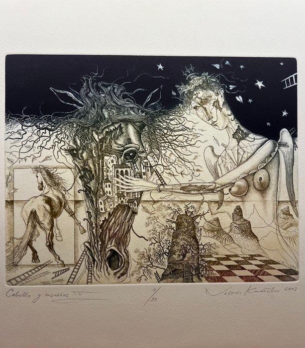 Valentín Kovatchev - Caballos y ensueños V . Edición 1 /99, Antiek en Kunst, Antiek | Overige Antiek