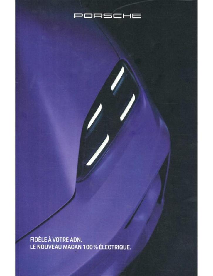 2024 PORSCHE MACAN BROCHURE FRANS, Boeken, Auto's | Folders en Tijdschriften, Porsche