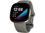 Fitbit Versa Sense Sage Grey Silver Grijs (Grijs), Verzenden, Zo goed als nieuw