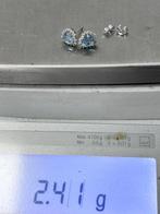 Zonder Minimumprijs - Oorbellen - 18 karaat Witgoud, Nieuw