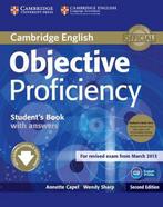 9781107633681 Objective Proficiency Students Book Pack, Boeken, Studieboeken en Cursussen, Verzenden, Zo goed als nieuw, Annette Capel