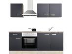 Veiling - StarKitchen Design Keuken - Antraciet, Nieuw