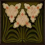 Jugendstil Tegel - Meißner Ofen,- und Porzellanfabrik - Art