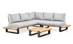 Suns Nardo loungeset 5-zits soft grey Sunproof |, Tuin en Terras, Tuinsets en Loungesets, Nieuw, Ophalen of Verzenden