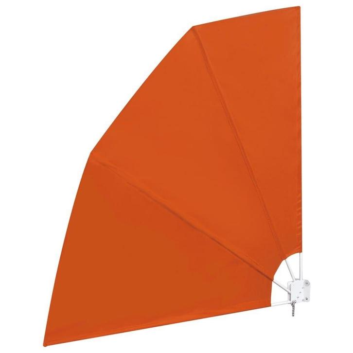 Inklapbaar Balkonscherm Terracotta - Tweedekansje voor jo..., Tuin en Terras, Tuinschermen, Nieuw, Staal, 200 cm of meer, 200 cm of meer