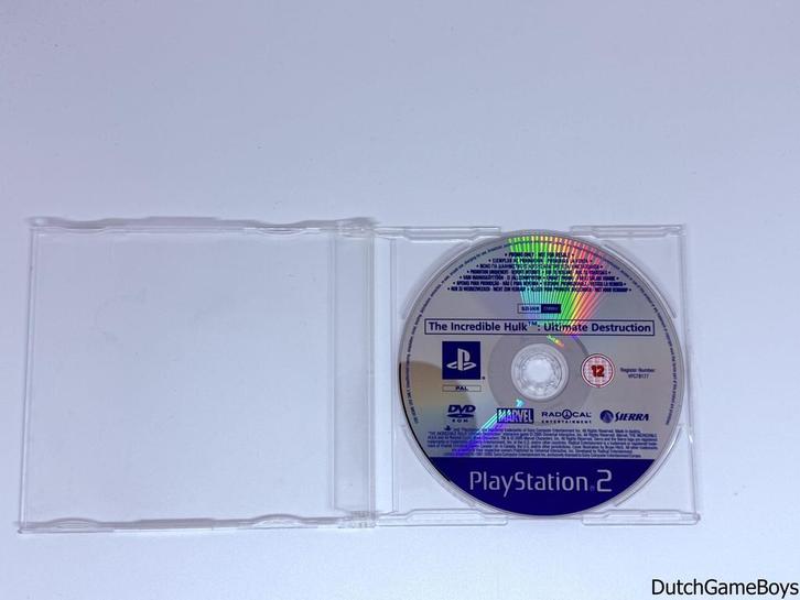 Playstation 2 / PS2 - The Incredible Hulk - Ultimate Destruc, Spelcomputers en Games, Games | Sony PlayStation 2, Gebruikt, Verzenden