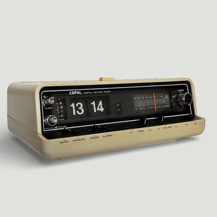 Flip klok - Copal Space Age Plastic - 1960-1970 - Klok en, Antiek en Kunst, Kunst | Designobjecten