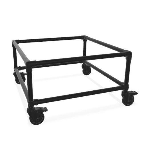 Bijzettafel Gerlos Duo | Zwart 26.9 mm | Wiel | DIY | Bezorg, Huis en Inrichting, Tafels | Salontafels, Ophalen of Verzenden