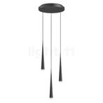 Grau Niceone Hanglamp LED Cluster - 3-lichts, zwart/zwart -, Huis en Inrichting, Lampen | Hanglampen, Verzenden, Nieuw