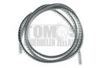 Buitenkabel chroom cover / omhulsel 150cm kabel 6mm unive..., Ophalen of Verzenden, Nieuw