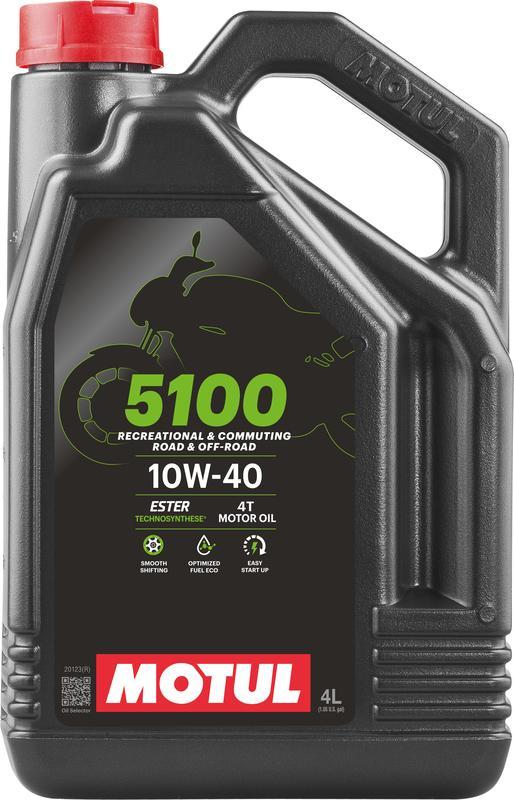Motul 5100 4T 10W40 Half Synthetisch 4 Liter, Motoren, Onderdelen | Merk-onafhankelijk, Ophalen of Verzenden