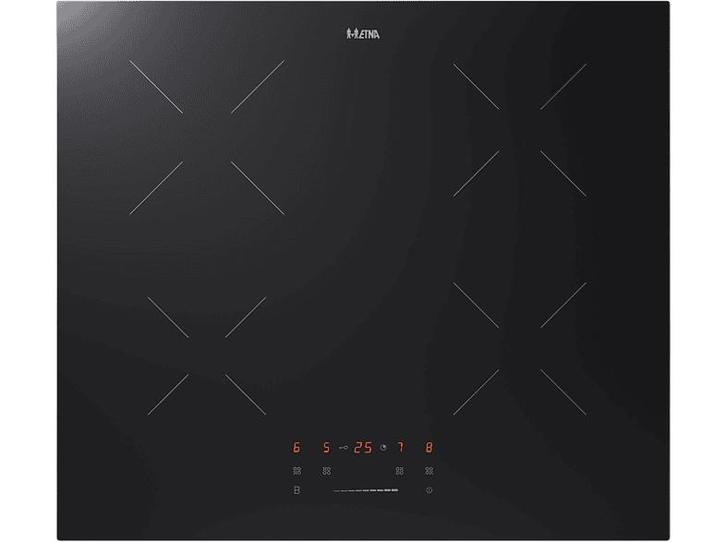 Etna - Inductie Kookplaat - Zwart, Witgoed en Apparatuur, Kookplaten, Inductie, Nieuw, 4 kookzones, Verzenden