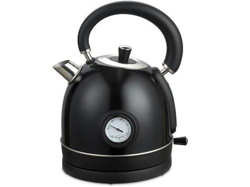 Veiling - MOA Waterkoker Retro - 1,8 Liter - zwart, Witgoed en Apparatuur, Waterkokers