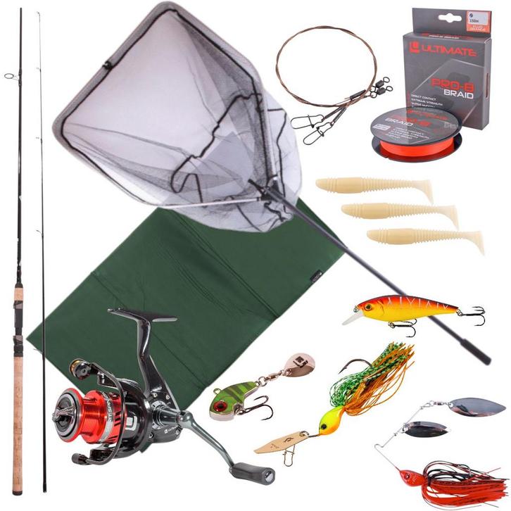 Ultimate Predator Allround Set Complete 2.40m (10-30g), Watersport en Boten, Hengelsport | Algemeen, Nieuw, Verzenden