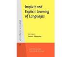 Implicit and Explicit Learning of Languages - Implicit and, Ophalen of Verzenden, Nieuw