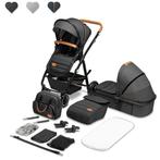 Kinderwagen 2-in-1 Lionelo Amber Graphite Grey, Huis en Inrichting, Verzenden, Nieuw