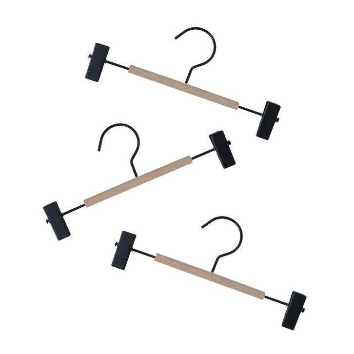 Babsana Industriële Broekhangers per 3 Stuks, Kleding | Dames, Kledinghangers, Nieuw, Verzenden