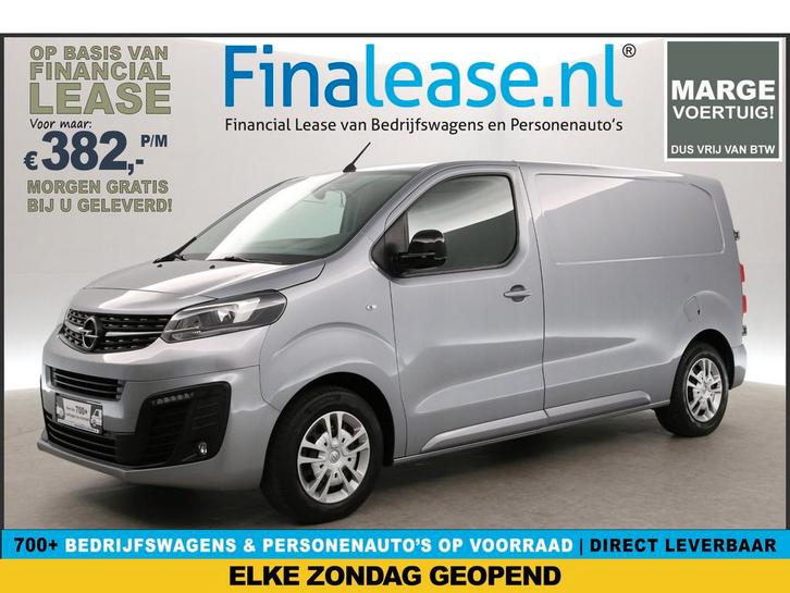 Opel Vivaro 1.6 L2H1 MARGE Airco Cruise Parkeersensoren LED, Auto's, Bestelauto's, Lease, Handgeschakeld, Diesel, Opel, Zilver of Grijs