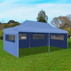 vidaXL Partytent pop-up inklapbaar 3x6 m blauw, Tuin en Terras, Partytenten, Verzenden, Nieuw