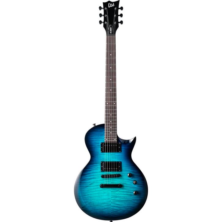 ESP LTD EC-200DX Blue Burst elektrische gitaar, Muziek en Instrumenten, Snaarinstrumenten | Gitaren | Elektrisch, Verzenden