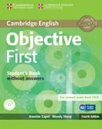 Objective First Students Book without Answers 9781107628342, Boeken, Verzenden, Zo goed als nieuw
