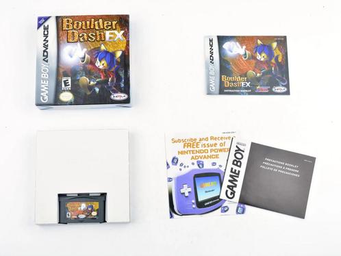 Boulder Dash EX [Gameboy Advance], Spelcomputers en Games, Games | Nintendo Game Boy, Zo goed als nieuw, Ophalen of Verzenden