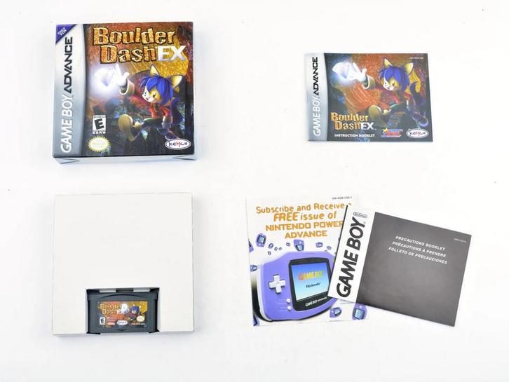 Boulder Dash EX [Gameboy Advance], Spelcomputers en Games, Games | Nintendo Game Boy, Zo goed als nieuw, Ophalen of Verzenden