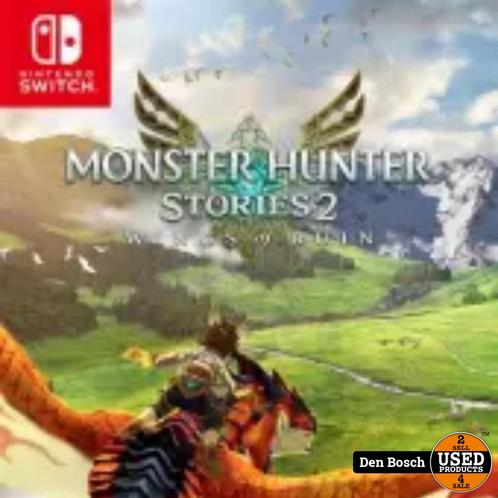 Monster Hunter Stories 2 Wings of Ruin - Switch Game, Spelcomputers en Games, Games | Nintendo Switch, Zo goed als nieuw, Verzenden
