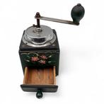 Koffiemolen - Hout, Staal - Handkoffiemolen, Antiek en Kunst