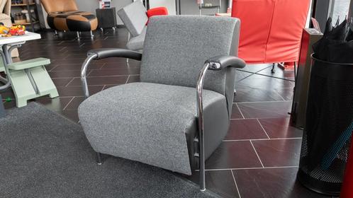 Fauteuil Leolux Scylla  Richwool stof, Huis en Inrichting, Fauteuils, 75 tot 100 cm, Zo goed als nieuw, 50 tot 75 cm, Leer, Stof
