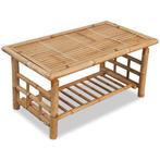 vidaXL Salontafel bamboe 90x50x45 cm, Huis en Inrichting, Tafels | Salontafels, 50 tot 100 cm, Verzenden, Nieuw, 50 tot 100 cm