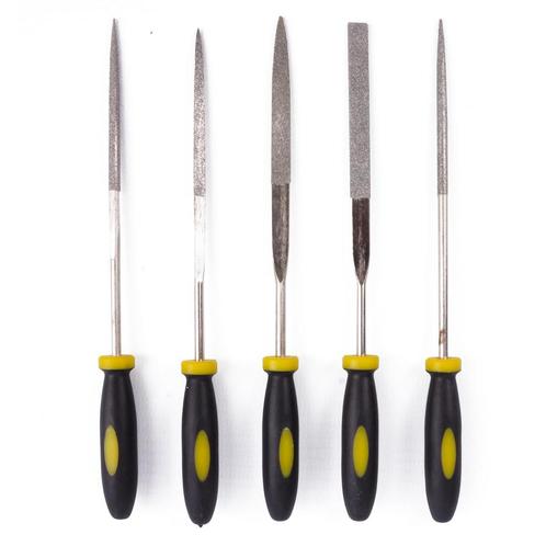 Benson Compacte diamant vijlset - 5 vormen - ergonomisch..., Doe-het-zelf en Verbouw, Gereedschap | Handgereedschap, Nieuw, Ophalen of Verzenden