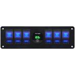 ProRide Schakelpaneel 12V voor Auto/Boot - Universele, Auto-onderdelen, Dashboard en Schakelaars, Verzenden, Nieuw